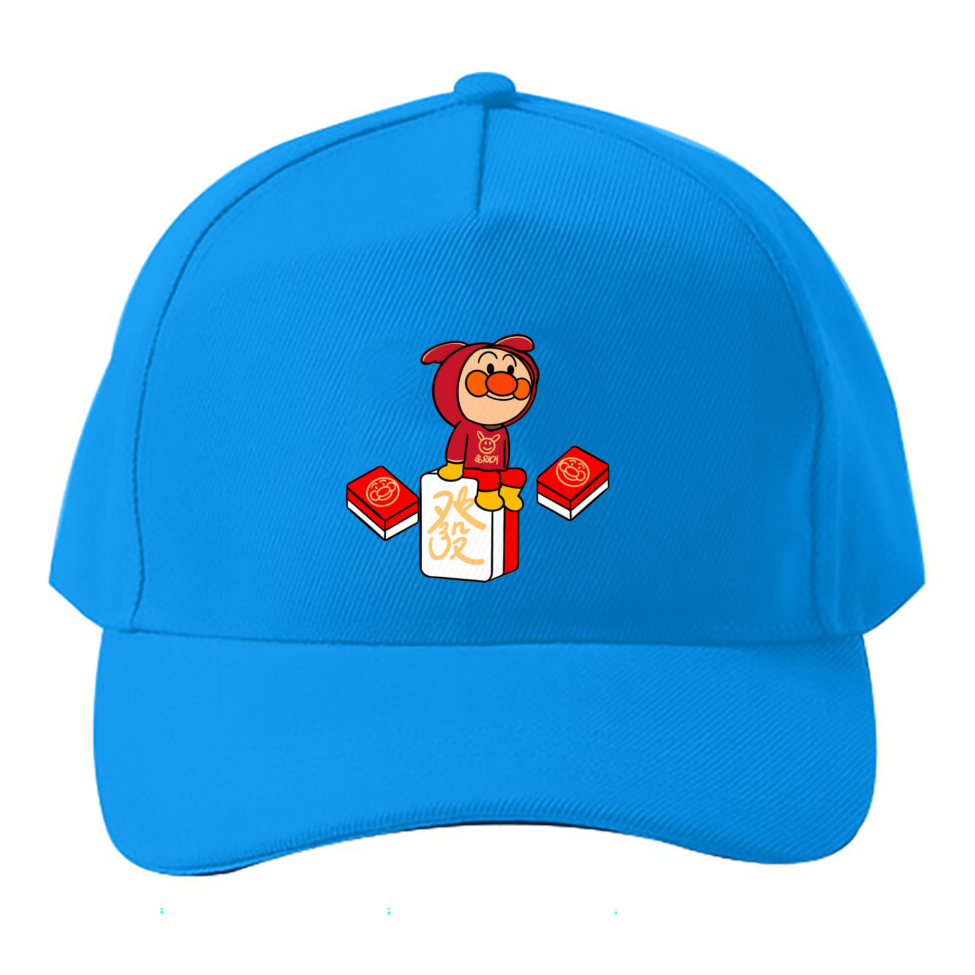 （画像用） アンパンマン Anpanman ベースボールキャップ 綿100％ 男女兼用 帽子 スポーツ